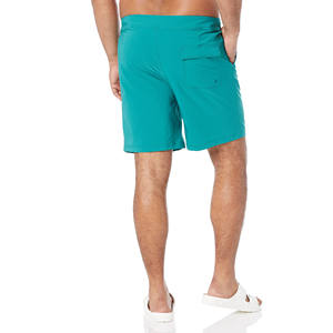 Short de course de basket-ball respirant 100% coton pour hommes Short de course pour hommes en maille imprimée graphique solide noir-Sublimation Teint uni - Product Image 6