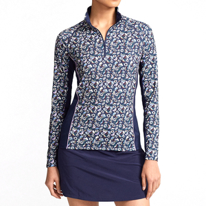 Ensemble haut et jupe personnalisés pour femme, style racerback, haute qualité, uniforme de tennis et de golf, logo d'équipe personnalisé, uniforme de golf - Product Image 1