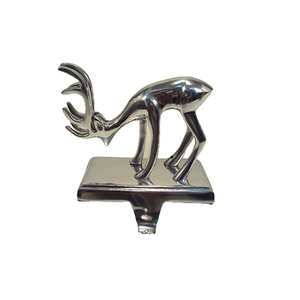 Christmas Decorative Silver Aluminium <b>Stocking</b> Hanger for Home Office Christmas Decor - Product Image 4