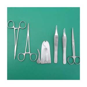 Ensemble d'instruments chirurgicaux de circoncision manuelle en 7 pièces, acier inoxydable de haute qualité, porte-aiguilles Mogen, pinces, usage médical, CE - Product Image 4