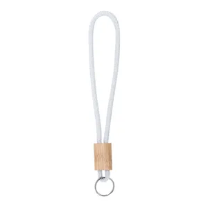 Portachiavi Personalizzato in Noce e Bambù, Gadget Promozionali per Moschettoni e Portachiavi - Product Image 6