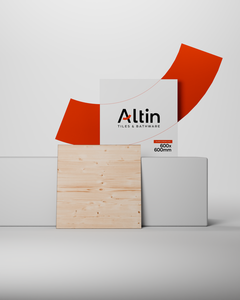 Azulejos de Cerámica de Porcelana Esmaltada de 600x600 mm, Madera de Pino, Acabado Mate Rústico Marrón, Azulejos Italianos de 2x2 Pies para Interiores y Exteriores - Product Image 1