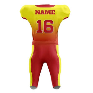 Conjunto de uniforme de ropa deportiva a precio de fábrica al por mayor, camisetas de fútbol americano para hombre, camiseta de fútbol americano - Product Image 5