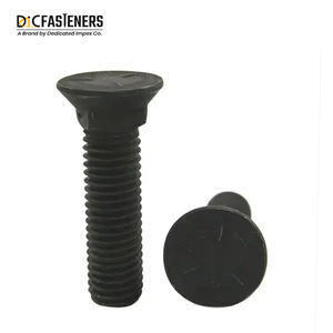 สลักเกลียวสำหรับไถนาแบบหัวแบน M2เพื่อ M33ใช้งานหนัก - Product Image 3