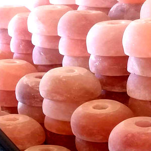 Artesanías naturales artesanales estilo Feng Shui lámpara de sal del Himalaya tallada 2-3kg forma natural hecha en Pakistán para regalos de bienestar - Product Image 4