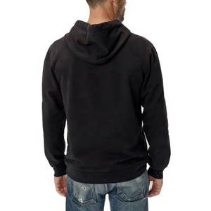 Sweat à capuche imprimé de lettres OEM, sweats à capuche cool pour hommes personnalisé imprimé graphique lourd surdimensionné pull haut court Streetwear à capuche - Product Image 5