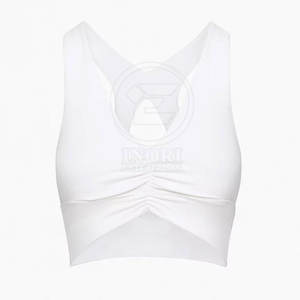 Sujetador Deportivo Ecológico para Mujer, con Soporte Alto, Transpirable, Acolchado, con Logotipo Frontal Personalizable, para Gimnasio y Yoga - Product Image 4