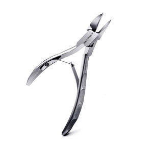 คีมตัดหนังกำพร้าใบมีดโค้งสำหรับทำเล็บมือและเล็บเท้าสแตนเลสกรรไกรตัดเล็บคมสำหรับนิ้วมือและนิ้วเท้า - Product Image 1