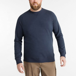 Sudadera Casual de Invierno para Hombre con Puños Acanalados, Algodón Premium, Poliéster, Mangas Raglán, Color Sólido, Forro Polar, Personalizable - Product Image 3