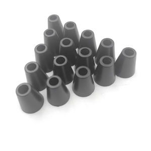 Nouveau produit : embout de cordon en plastique ABS noir de 4,3 mm, utilisé pour les sacs, les sweats à capuche et les vêtements - Product Image 5