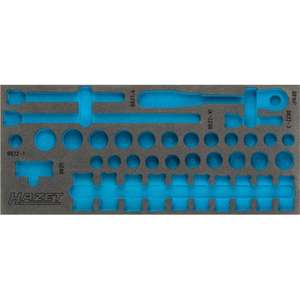 Insert en mousse souple à deux composants Hazet pour les boîtes à outils 163-379/38 - Product Image 1
