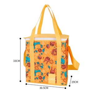 Bolsa térmica personalizada con logo OEM/ODM, resistente al calor, ideal para almuerzos para llevar y viajes de oficina, para picnics elegantes y aislados. - Product Image 6