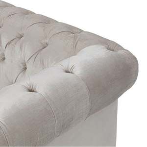 โซฟายุโรปคลาสสิกวินเทจห้องนั่งเล่นโซฟาหนังโซฟาหรูหราเชสเตอร์ฟิลด์โซฟาเฟอร์นิเจอร์ - Product Image 4