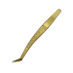 Pince à épiler pour extensions de cils Pince à épiler pour cils avec pointe en fibre Pince à épiler pour sourcils - Product Image 1