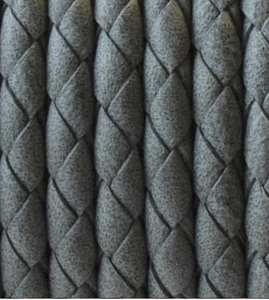 High Quality Custom Design <b>Braided</b> Leather <b>Cord</b> with Necklace Bracelet Components Direct Export for Jewelry Making - Product Image 2