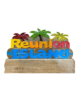 Plaques murales décoratives tropicales en bois, plaque de porte en bois d'intarsia pour la décoration de la maison, Hawaï par Safimex - Product Image 6