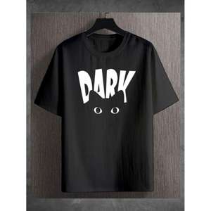 เสื้อยืดผ้าฝ้าย100% ทรงพอดีตัวเสื้อยืดลำลองสำหรับบุรุษสไตล์ตะวันตกที่ดีที่สุดปกติคุณภาพสูง - Product Image 3