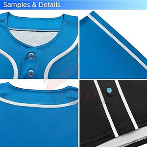 Jersey de béisbol de alta calidad a la venta Jersey de béisbol transpirable de secado rápido Jersey de béisbol cómodo - Product Image 3