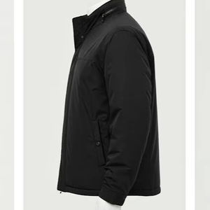Veste de randonnée d'hiver réversible pour homme grande taille, col montant, chaude, confortable, imperméable, vêtements décontractés d'extérieur, col montant - Product Image 1