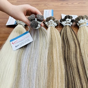 ช่อผมมนุษย์เคราตินผมปลายคนเกรดสูงจากเวียดนาม - Product Image 3