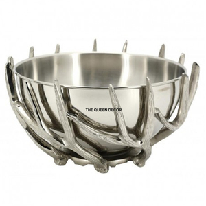 Frutero de Aluminio al por Mayor con Baño de Oro para el Hogar, Tamaño Personalizado, Frutero para Servir Frutas en Hoteles a Bajo Costo - Product Image 5