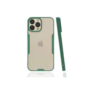 Étui de protection en silicone premium vert foncé TCMK Parfe Series pour iPhone 13 Pro Max, coques arrière élégantes, protection du téléphone A22/A50 - Product Image 1