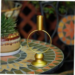 High Quality Metal Candelabra <b>Wedding</b> <b>Candle</b> Holder Metal in Iron Gold Plating Hot Selling <b>Candle</b> Light Stand - Product Image 1