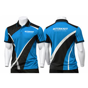 Chemise de sport pour homme à manches courtes, imprimé golf, sur mesure, 100% coton, respirante, séchage rapide, coupe ajustée - Product Image 5