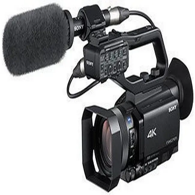 HXR-NX80 kualitas tinggi 4K NXCAM Camcorder kamera Video profesional baru