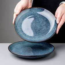 Plato de Cerámica Clásico para Cocina y Comedor, Plato de Cerámica Elegante para Presentación en Mesa, Restaurantes y Uso Doméstico - Product Image 5