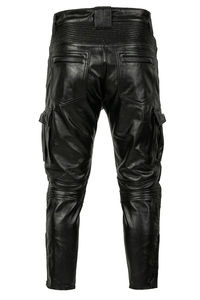 Wholesale men motorbike leather pants custom <b>motorcycle</b> riding pants durable <b>protective</b> racing <b>gear</b> <b>motorcycle</b> leather pants - Product Image 3