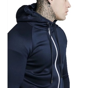 Chándales para hombre Fitness Wear Trajes de sudor Deportes Slimfit Cremallera Chándal Conjunto con pantalones de diseño unisex personalizados - Product Image 6