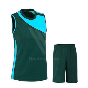 ชุดวอลเลย์บอลสำหรับชุดกีฬาสำหรับผู้ชายและผู้หญิงชุดวอลเลย์บอลพิมพ์ลายซับลิเมชันโลโก้ตามสั่ง - Product Image 4