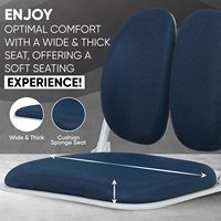 Chaise de sol ergonomique à double dossier avec support du dos Chaise de lecture de jeu de méditation pour adultes, chaise pliable