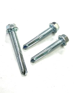 Tête de rondelle hexagonale Taiwan avec entraînement de 5/16 "vis auto-perceuses #5 points - Product Image 2