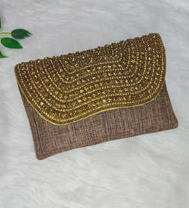 Cartera y monederos bordados con cuentas de diseñador para mujer, bolsos de mano para mujer y niña, superventas en Bahrein, Canadá, artesanías de lujo - Product Image 5