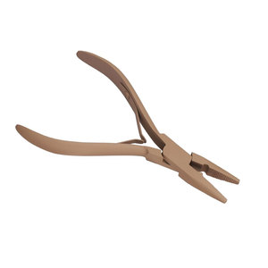 Pinza para Extensiones de Cabello Premium, Mango Ergonómico, Herramienta de Acero Inoxidable para Micro Link y Extensiones de Cabello - Product Image 5