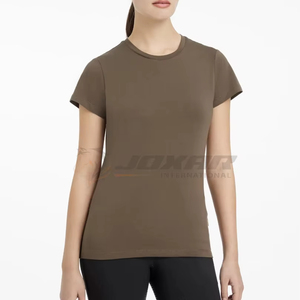 Camisa de equitación para mujer, tops ecuestres ligeros y transpirables de verano, tops cómodos de tela elástica que absorben la humedad con estilo - Product Image 1