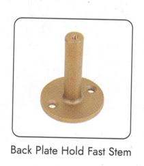 Serviette murale robuste de Style moderne doré noir Crochet de manteau en tissu pour la mise à la terre et la protection de l'éclairage - Product Image 6