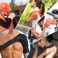 Ceinture de compression en néoprène prête à être expédiée, réglable et respirante, pour le soutien de l'épaule, idéale pour la gym, le sport et le soulagement de la douleur