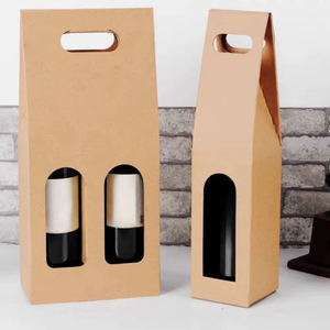 Tùy chỉnh được thiết kế thân thiện với môi trường xách tay Thời trang-xu hướng rượu Whisky Hộp Quà Tặng Glossy/Matt cán UV dập nổi cao cấp miếng bọt biển - Product Image 1