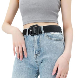 เข็มขัดหนังวัวสำหรับผู้หญิง2025กว้างดีไซน์วินเทจเข็มขัดกว้างทนทานชุดเดรสแฟชั่น - Product Image 6