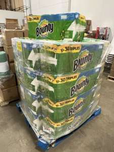 ใหม่ Bounty Quick - Size ผ้าขนหนูกระดาษขาว, 16ม้วนครอบครัว = 40ม้วนปกติ - Product Image 4