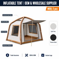 Tente gonflable automatique à ouverture rapide Explorer pour le camping en plein air, les séjours de nuit, les pique-niques pour enfants, portable et pliable