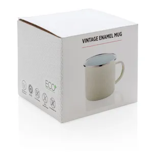 Custom Vintage <b>Enameled</b> <b>Mug</b> for Merchandising for Drinkware - Product Image 6