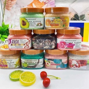 Meilleur prix pour le gommage au sucre Kojic de Dr Meinaiers avec vitamine C et huile essentielle, exfoliant corporel éclaircissant naturel et biologique - Product Image 1