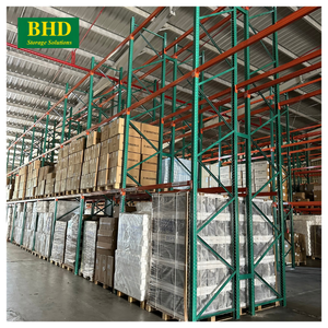 BHD Vietnam Meilleure vente US Standard Palette Rack Acier RAL6000 Pour la gestion des stocks d'entrepôt - Product Image 1