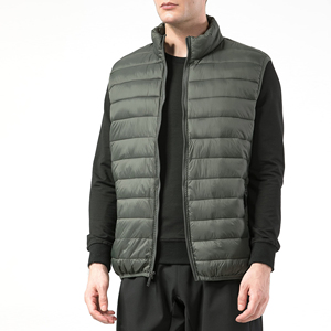 Chalecos Personalizados con Logotipo para Hombre, Chaleco Informal Básico de Invierno, Chaleco Acolchado Cómodo de Color Personalizado para Hombre - Product Image 5