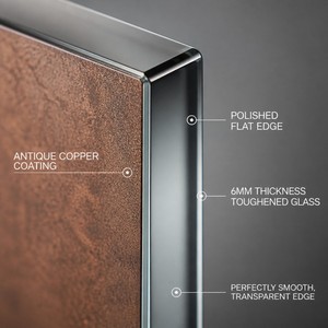 BJD Dosseret de cuisine en <span class=keywords><strong>verre</strong></span> <span class=keywords><strong>trempé</strong></span> 12x24 Carrelage mural Résistant à l'eau 3mm-10mm Style contemporain Garantie 3 ans - Product Image 2