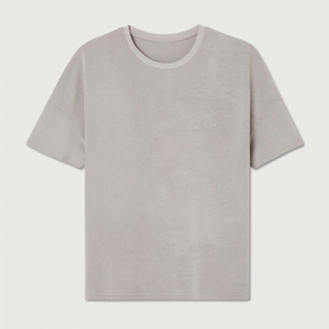 เสื้อยืดโอเวอร์ไซส์สำหรับผู้ชายเสื้อยืดโอเวอร์ไซส์ผ้าคอตตอนออกแบบได้ตามที่ต้องการ - Product Image 5